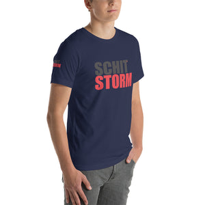 The SchitStorm Stacked Logo Tee