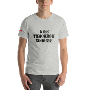 kiss tomorrow goodbye in this perfectly stated t-shirt for all the shitstorms you'll survive.